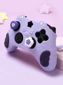 GeekShare Starcraft Silicone Skin Game Controller Grip Cover With 2 Thumb Grips And 2 Stickers - Purple - View 9