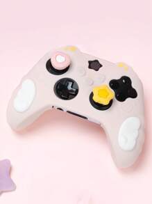 GeekShare Silicone Skin Game Controller Cover With 2 Thumb Grip Caps And 2 Stickers