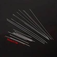 10pcs Ultra-Fine Beading Needles For Jewelry Making - Metal Sewing & Crafting Needles, Ideal For Threading Pearls And Beads, DIY Craft Supplies