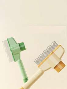 Cat & Dog Brush, Comb With Long Dense Teeth, Knot Removing, Fur Deshedding Tool For Pets