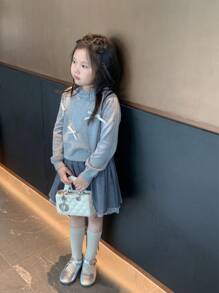 全新欧美风格刺绣肩带吊饰手提包、单肩包、手机斜挎包 - A - 查看 8