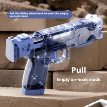 1 súng bắn nước Ice Blaster mẫu mới 2025 - Độ nảy cao, Sức chứa lớn, Bắn liên tục, Tầm bắn cực xa, Súng đồ chơi dưới nước, Giải trí tương tác giữa cha mẹ và con cái, Quà tặng sinh nhật, Quà tặng Phục sinh, Quà tặng ngày lễ, Quà tặng hoàn hảo - Nhiều màu - Xem 5