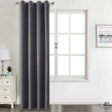 1pc/2pcs Blackout Curtains, Bedroom Darkening Curtains, Multiple Sizes Available/Premium Fabric Triple-Woven Solid Thermal Insulated Curtains/Extra Wide Curtain Panels/Top Grommet Curtain, Decorative Window Curtains/Home Curtains/For Bedroom And Living Room Darkening Curtains/Bedroom Curtains/Living Room Curtains/Dining Room Curtains/Kitchen Curtains/Cabinet Curtains,Fall Decor,Autumn Decor,Room Decor
