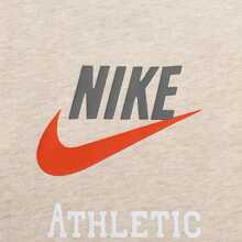 Nike 男式 AS M NSW KNIT LTWT SS TOP NC T恤，针织无领短袖 TFV1400-252 - 棕色 - 查看 4