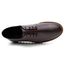 Kit Sapato Social Masculino Esporte Chique Derby Preto Sola Alta Tratorada Cadarço Calce Perfeito Numeração Especial 37 Ao 46 + Cinto E Cartira Masculino + Palmilha Brinde