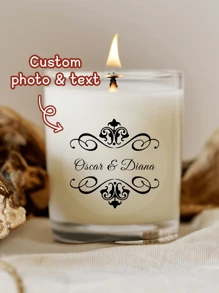 12/24/40 piezas Pegatinas transparentes personalizadas, Pegatinas circulares personalizadas con texto, Pegatinas de etiquetas personalizables, Adecuadas para embalaje de regalos, botellas de agua, hornear pasteles y otras pegatinas de regalos, Perfectas para bodas, cumpleaños y regalos de fiesta, Adecuadas para regalos DIY y celebraciones, Regalos para ella, Regalos personalizados, Pegatinas de decoración navideña, Adecuadas para personas mayores de 14 años+, Impresión gráfica