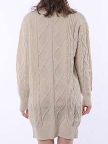 Cocco Rosso | 女士针织毛衣裙、舒适针织服、冬季时尚、休闲时尚、女士套头裙