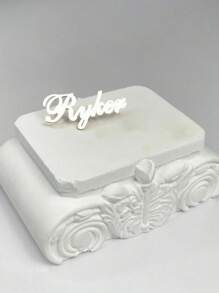 [定制] 1 件定制姓名胸针、个性化姓名标签、首字母胸针、ID 字母翻领别针、伴娘礼物、生日圣诞礼物徽章别针（定制注只能翻译成英文，其他语言将翻译成英文） - 彩色 - 查看 5