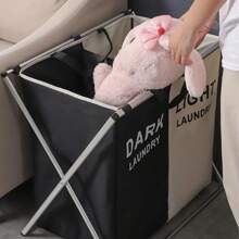 Multifunctional 3-Layer Foldable Laundry Basket For Home Storage - 2Divisiones - Ver 5