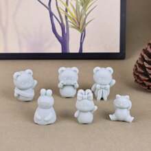 1 件迷你熊、兔子、猫硅胶模具，适用于手工制作 DIY 可爱形状工艺品