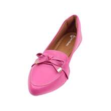 Women's Shoes Flat Loafer Casual Elegant - 紫紅色 - 查看 2