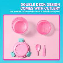 Miniso 芭比阳光系列沙拉碗 – 色彩鲜艳，时尚，适合每餐（绿色）