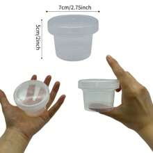 100ml Large Capacity Slime Crystal Mud, Coconut Transparent Fruit Putty, Stress Relief Rubber Toy, Cute Back To School Gift For Friends, Suitable For Both Girls And Boys Children Toys