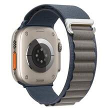 Alpine Loop Nylon Watch Band Compatible With Apple Watch 46mm 42mm 49mm 45mm 44mm 38mm 40mm 41mm Men Women, Breathable Durable Strap Adjustable With G-Hook Bracelets Compatible With Apple Watch Series 10 9 8 7 SE 6 5 4 3 2 1 Ultra 2 - Multicolor - View 33