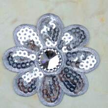 亮片绣花补丁，服装装饰配件，熨烫贴纸