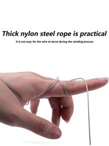 Goture Fish Stringer With Reel Steel Wire Float Fishing Stringer With 5/10 Stainless Steel Snaps Fish Lock, Fish Stringer, Foam Fishing Float, Lures, Baits, Ice Spearing - Multicolor - View 3