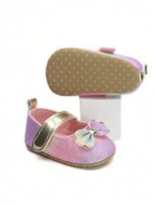Infant Toddler Shoes, Girls Mary Jane Flat Shoes, Simple And Fashionable, For Indoor & Gathering, All Seasons - Pink - View 8