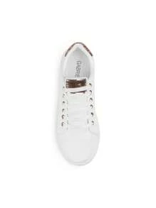 Tenis Blanco Plataforma Casual para Mujer - Blanco - Ver 4