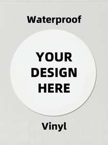 1~100pcs Personalized Labels - Custom Stickers With Any Design Image Logo Text, Waterproof Stickers, Business Logo, 100 Labels ,Seal,No-Iron,Ornamental,Adhesive Exquisite,Vintage,Contracted Custom,Personalized,Unique Ideal Gifts For Him