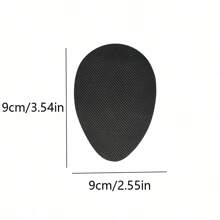 2/10 piezas Protectores de suela de zapato resistentes al desgaste, almohadillas de goma antideslizante mate para suela de zapatos de tacón alto con sandalias, pegatinas para la parte inferior de los zapatos