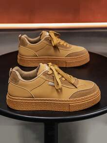 بوت رسمية من الجلد لإرتداء في الإجتماعات الرسمية والخروج للمشي، بوت رياضي كاجوال عصري للرجل متعدد الإستخدامات، معزز للراحة ومقاوم للإنزلاق، صالح للاستخدام على مدار السنة