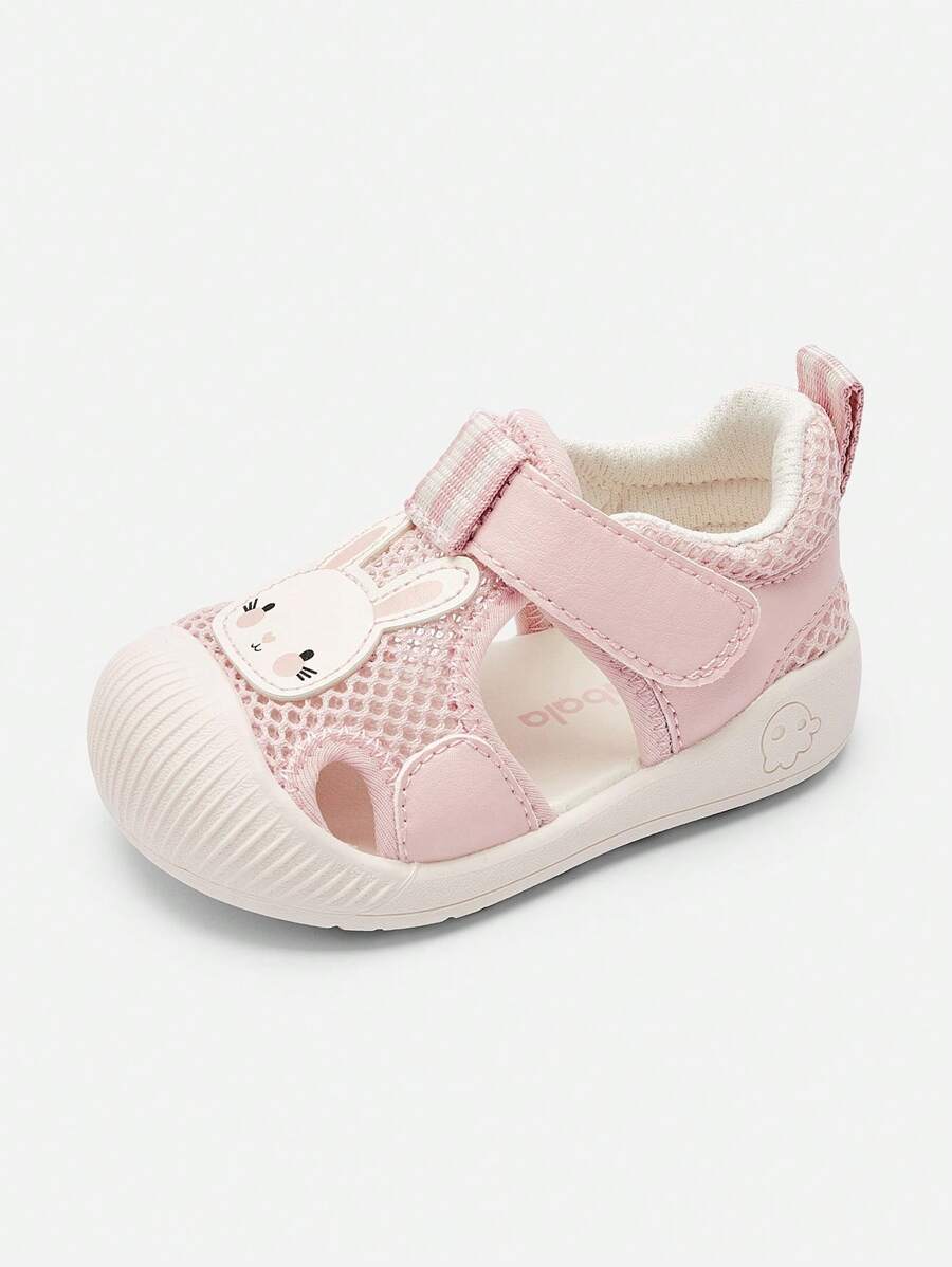 Balabala Kids' Sandals, Boys' Baby Walking Shoes, Breathable Girls' Footwear - Pink - View 1