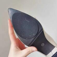 2/10 piezas Protectores de suela de zapato resistentes al desgaste, almohadillas de goma antideslizante mate para suela de zapatos de tacón alto con sandalias, pegatinas para la parte inferior de los zapatos