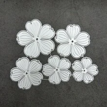 [Spring/Summer] Flowers Frame Metal Die Cuts, Flower Leaves Wedding Cutting Dies Cut Stencils For DIY Scrapbooking Photo Decorative Embossing Paper Dies For Scrapbooking Card Making