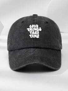 Gorra de béisbol personalizada (1 pieza), impresión por transferencia térmica con cualquier nombre o texto, estilo casual para exteriores, protección solar, moderna, talla ajustable, apta para todas las estaciones, suave, excelente regalo para amigos, familiares, jóvenes, padres, San Valentín o Día de la Madre, colorida, bonita, estilo Y2K, elegante, unisex, casual, personalizada, única, ideal para él, ideal para ella, novio, jóvenes