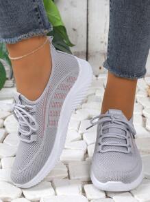 Women's Casual Sneakers, Anti-Slip Soft Sole Comfortable Versatile Shoes For Spring & Autumn