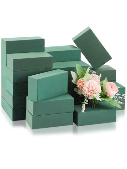 1/3/6/10/20pcs Floral Foam Blocks For Fresh Flowers And Artificial Flowers Arrangement DIY Decoration,Green Foam Plant Flower Foam Block,For Flower Arrangement, Plant Decoration And Handicrafts, Spring Flower Arrangement Decoration,Home, Wedding, Birthday Party, Florist Supplies, Party Decoration And Garden Decoration, Table Decoration, Plastic Artificial Flowers, Mother's Day, Father's Day