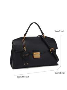 New Vintage Blue Snake Print Tote Bag, Fashionable Luxurious Exquisite Women's Handbag, Lightweight Large Capacity Shoulder Crossbody Bag