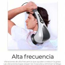 Raganet, Masajeador Eléctrico, Doble Cabezal Infrarrojo Para Cuerpo Completo, Relajante, Fácil de Usar - Blanco - Ver 8