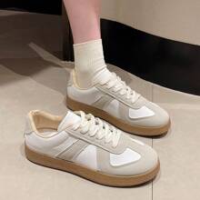 2024 New Model German Training Shoes For Women, Suede Sneakers, Flat Casual Shoes
