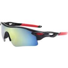 1 Pair Of Fashionable And Colorful Half Frame Outdoor Sports Goggles, Adult Windproof And Sand Proof Hiking Goggles, Mountain Bike Riding Goggles, Driving Goggles, Outdoor Bike Accessories, Fishing Goggles, Sports Outdoor Equipment, Riding Glasses - Multicolor - View 12