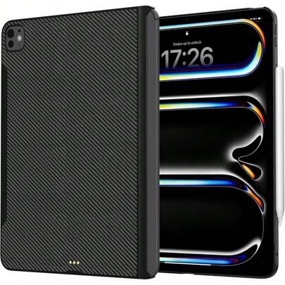 Slim Magnetic Case Compatible With Ipad Pro 11 Inch (M4) 2024, Compatible With Magic Keyboard And Support Pencil Pro And Pencil Wireless Charging, Car