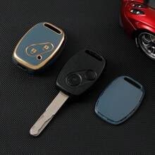 汽车钥匙保护套外壳带钥匙扣适用于CRV第七代或第八代雅阁奥德赛钥匙包防摔防尘钥匙包