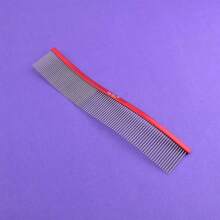 22cm Pet S Type Comb Professional Stainless Steel Pet Grooming Comb Dense Sparse Teeth Dog Cat Cleaning Brush Hair Reemoval Comb
