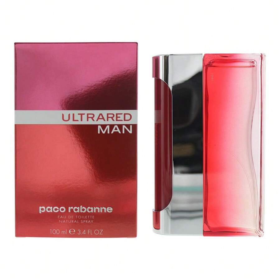 Paco Rabanne Ultrared Man Eau De Toilette 100ml Spray For Him - Citrus Gourmand - View 1