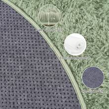 Fluffy Round Rug, Rugs For Bedroom, Shag Fuzzy Round Area Rug For Living Room, Shag Circle Rug, Plush Soft Carpet For Girls Boys Kids, Non Slip Rugs For Dorm, Room Decor Aesthetic
