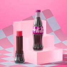 LIP SMACKER 4g 可口可乐联名樱桃味保湿润唇膏，可爱的瓶子设计可以用作装饰，持久保湿有色润唇膏，适合可口可乐爱好者的礼物（LIPSMACKER） - 淺粉色 - 查看 6