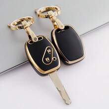 Car Key Protective Fod Cover Shell Case With Keychain Suitable For For Fit For CRV Seventh Generation Or Eight Generation For Accord For Odyssey Key Case Exquisite High-End Keybag Suitable For Girls
