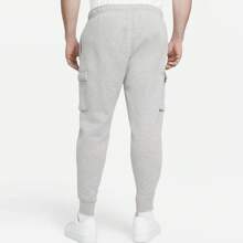 NIKE Mens M NSW Club Sweatpants Cargo Sportswear Jogging Bottoms Trousers - Grey - View 2