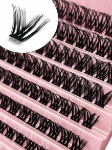 120 CHIẾC D Curl 8-16Mm Chiều dài hỗn hợp Lông mi cụm riêng lẻ Mềm mại tự nhiên Lông mi nối siêu nhẹ Lý tưởng cho người mới bắt đầu sử dụng tại nhà hoặc khi di chuyển Cho cuộc sống hàng ngày Tiệc tùng và lễ hội âm nhạc Cụm mi, Cụm mi, Lông mi riêng lẻ, Lông mi, Lông mi giả - D - Xem 6