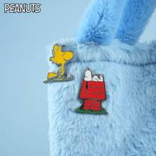 Peanuts 1/3 PCS  Officially Licensed Metal Brooch Enamel Pin Cute Cartoon Couples Gifts Puppy Personalized Collectibles Officially Licensed Character Model Jewelry Decorative Backpack Bookbag Costume Cloth Bag Pencil Case Cute And Fashionable Badge Suitable For Men And Women Daily Wear Valentine's Day Gifts - 彩色 - 查看 7