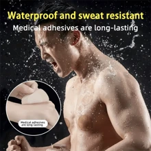 50 Pairs Disposable Invisible Thin Nipple Covers For Men, Summer Use Nipple Pasties To Prevent Chafing During Sports, Fitness And Running