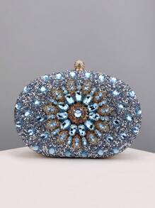 Wedding Crystal Ladies Cell Phone Pocket Purse Female Wallet For Party Quality Gift 2023 Diamond Women Luxury Clutch Evening Bag