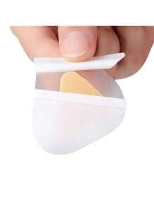 100pcs Invisible Foot Pads, Thin Transparent Shoes Inserts, Prevent Friction & Blisters For High Heels