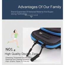 Universal 6.7'' Phone Armband Outdoor Waterproof Fitness Running Sports Arm Phone Holder With Headphone Jack Mobile Bag For Outdoor Hiking And Cycling Running Accessories - Multicolor - View 4