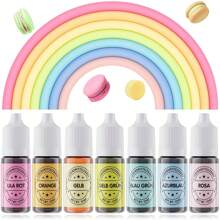 12ML DIY Handicraft Colorant, Highly Concentrated Baking Decoration Pigment Liquid, Cake Decoration Color, Soap Dye Is Suitable For Baking, Valentine's Day Cake, Handmade DIY Production